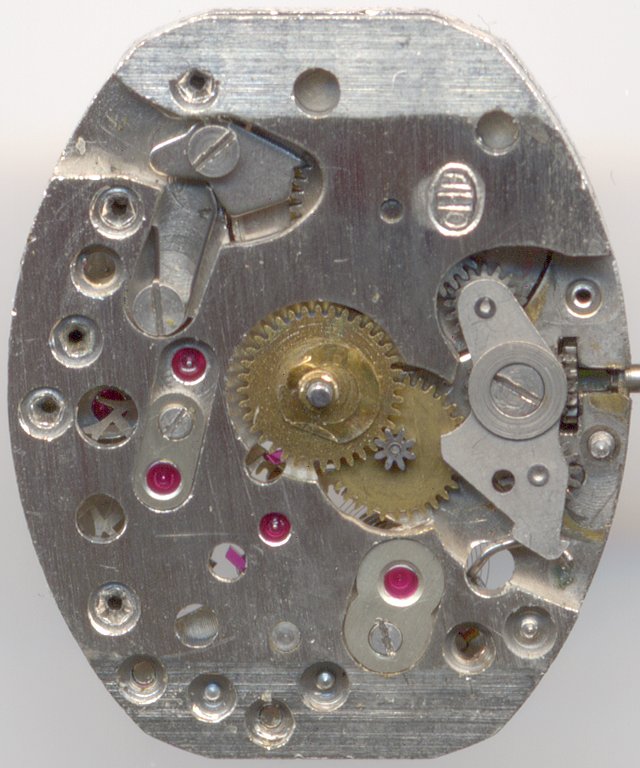 AHO 675: dial side view
