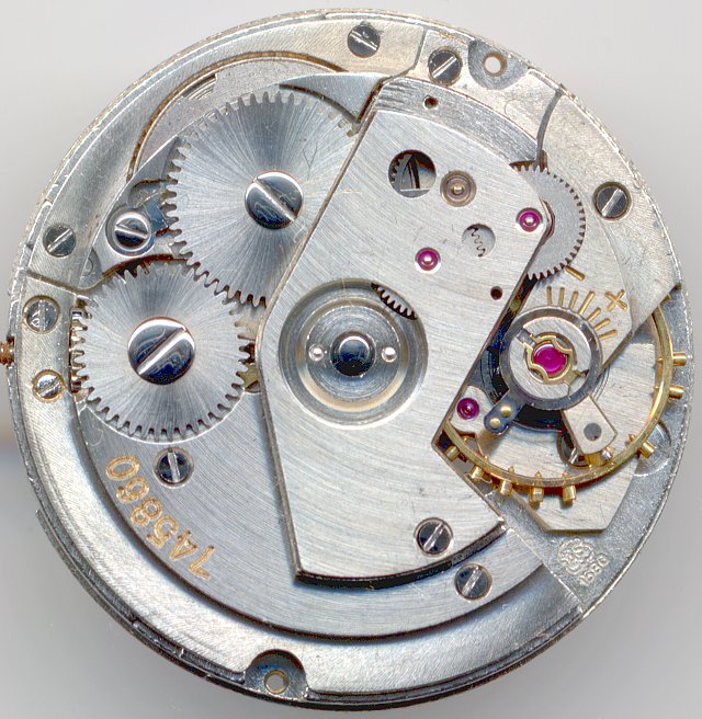 AS 1580: movement view without rotor