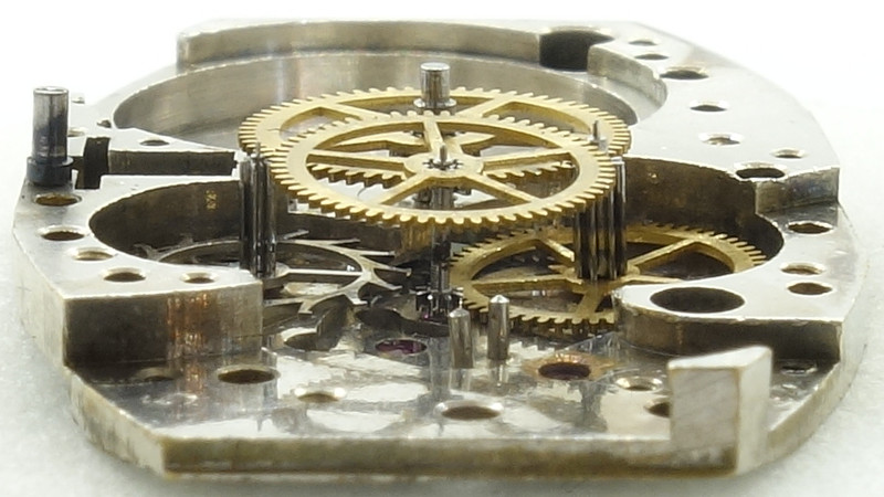 AS 962: side view of the gear train