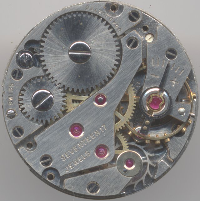 AS 970: different version with Glucydur balance and anchor wheel cap jewel