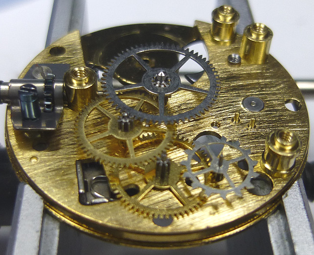 side view of the gears