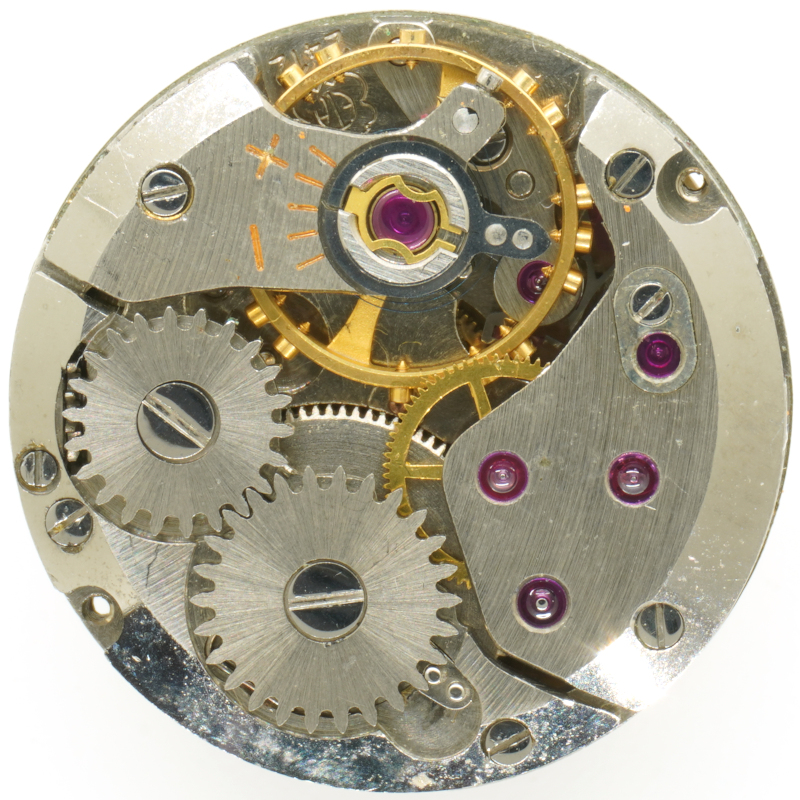 Version with Glucydur screw balance and fixed balance stud carrier ETA 2412: Version with Glucydur screw balance and fixed balance stud carrier