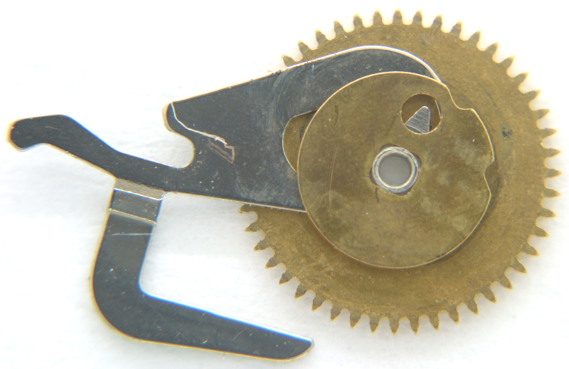 date mechanism ratchet wheel and lever ETA 2472: date mechanism ratchet wheel and lever