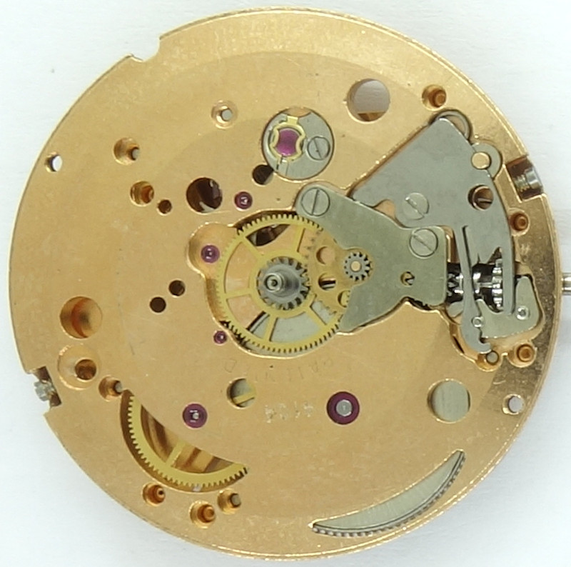 ETA 2620R: dial side with minute wheel