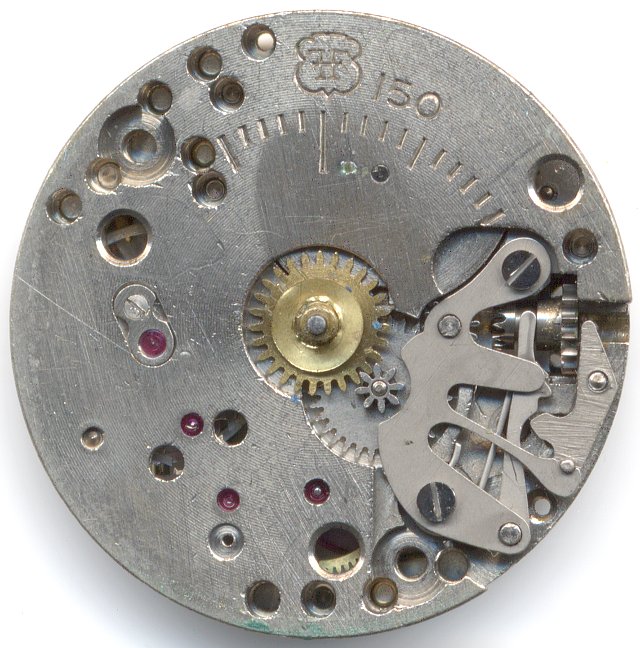 FHF 150: Dial side