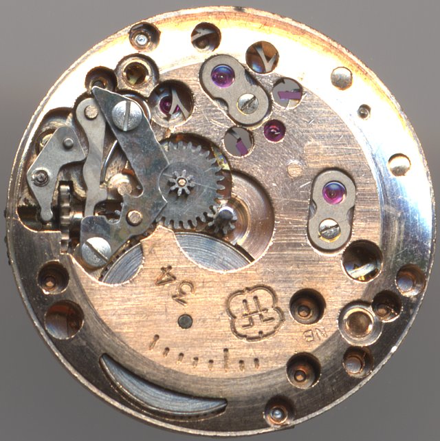 FHF 34 dial side