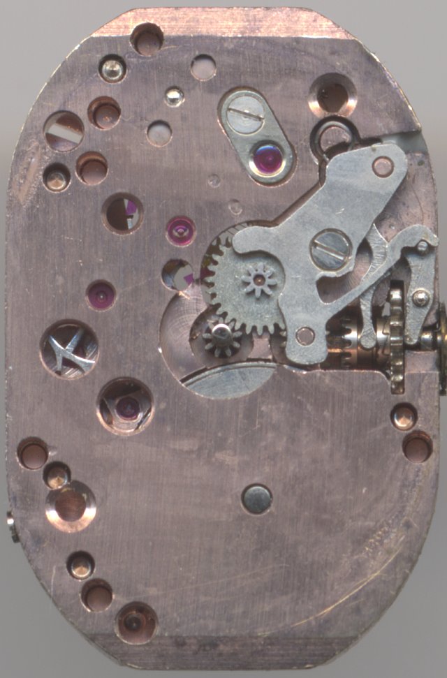 dial side, copper colored version