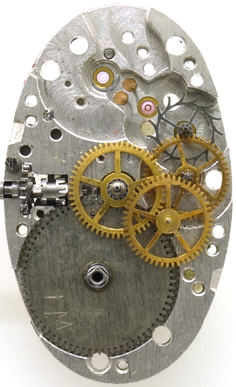 gear train Hamilton 995A: gear train