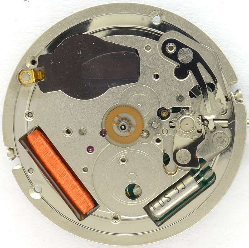 yet mostly empty dial side Junghans 669.31: yet mostly empty dial side