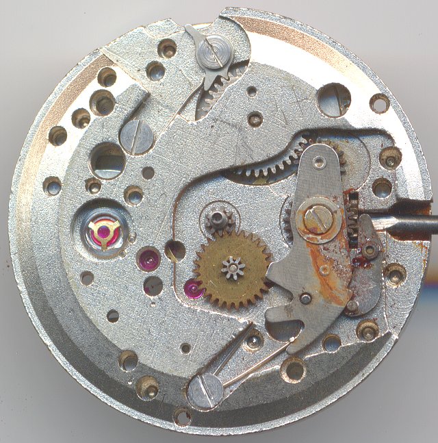 dial side view without date indication