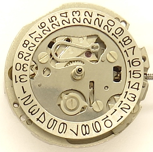 Orient 55740: Dial side