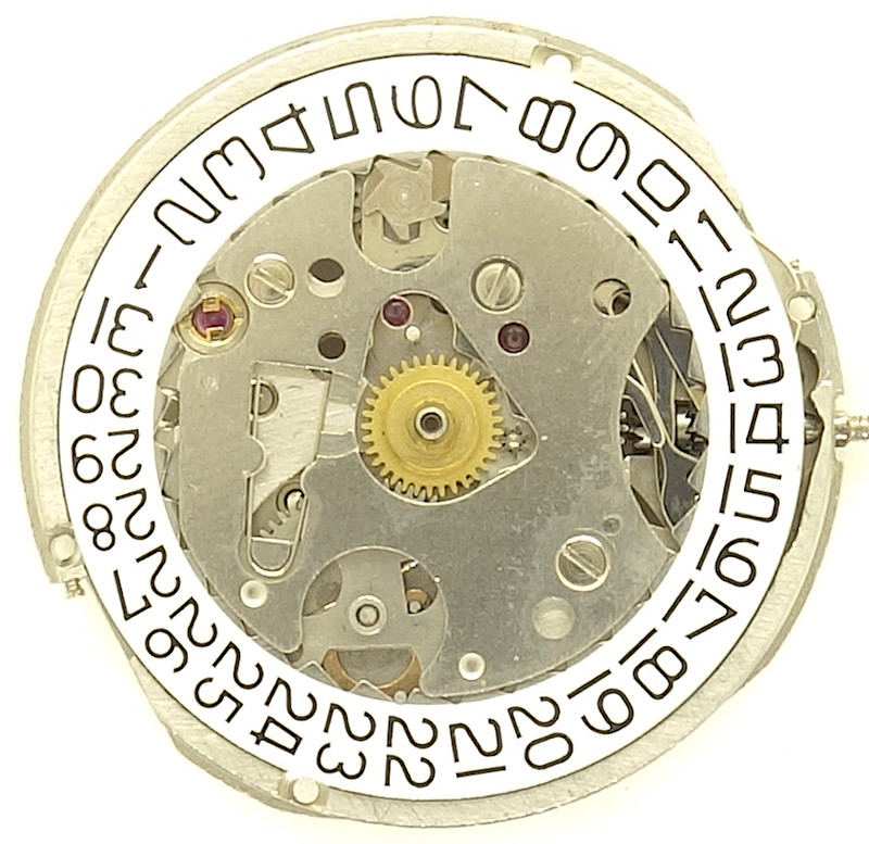 PUW 1661S: Dial side