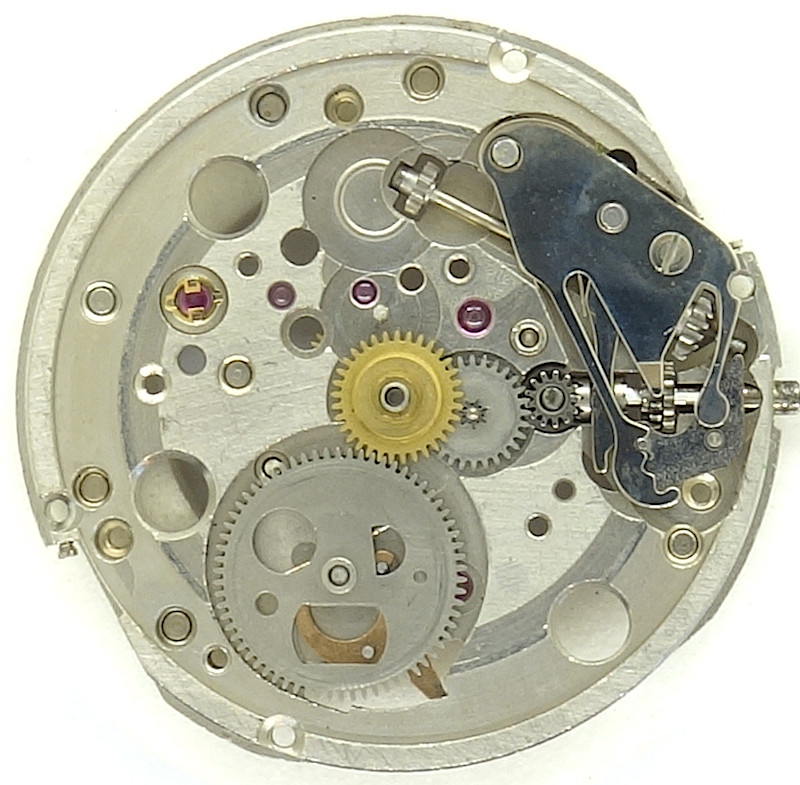 mounted date switching wheel