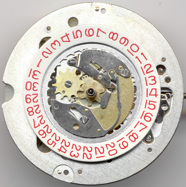 dial side without weekday disc