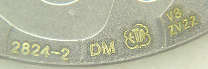 laser engraving - unfortunately a fake Sea-Gull ST2130: laser engraving - unfortunately a fake