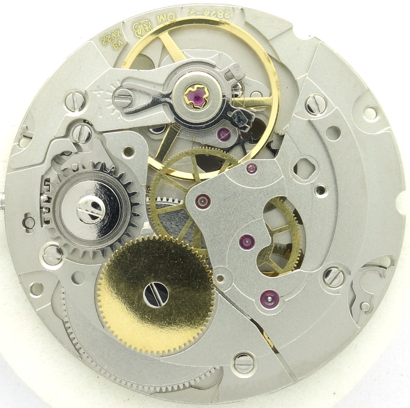 w/o selfwinding mechanism Sea-Gull ST2130: w/o selfwinding mechanism