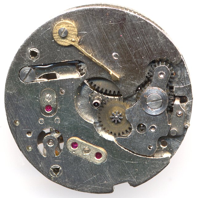 dial side without date mechanism