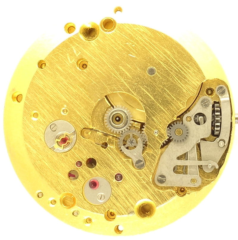 dial side with cannon pinion