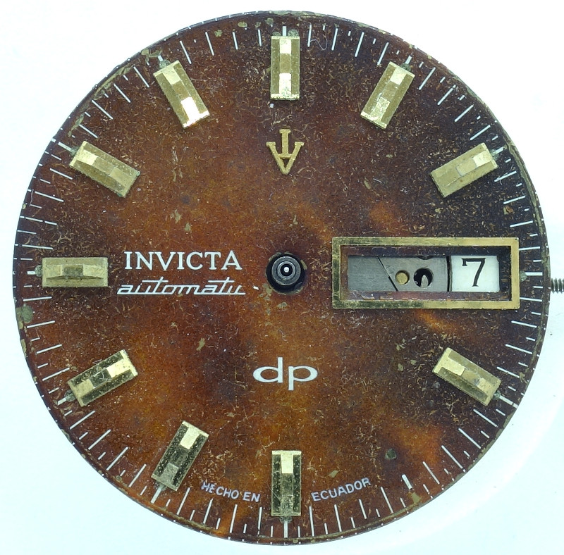 Invicta DP gents watch  (weekday disc missing)