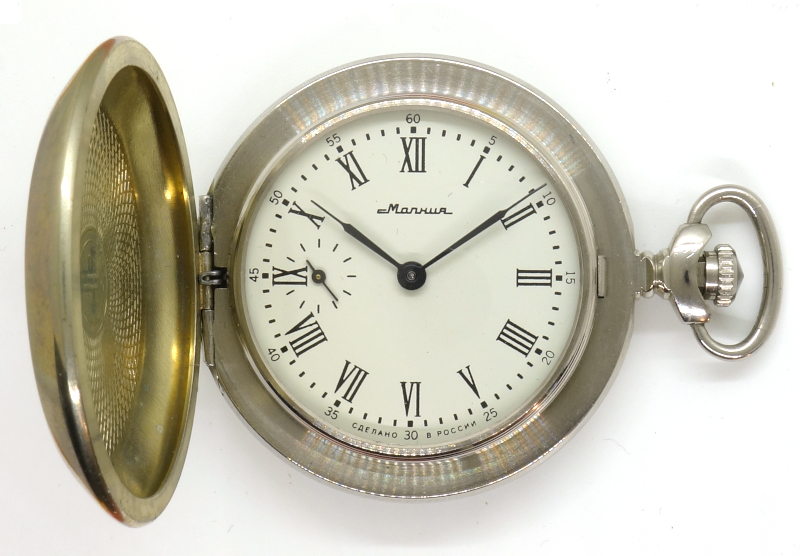 Molnija hunter-case pocket watch (SNr. 728905) Molnija 3602: Molnija hunter-case pocket watch (SNr. 728905)