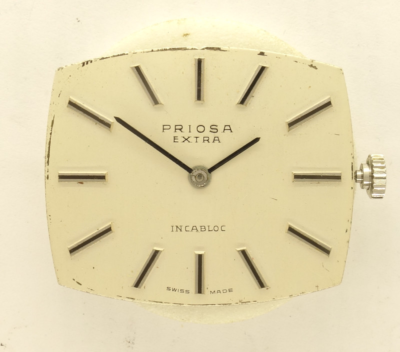 Peseux 7040: Priosa gents watch (case missing)