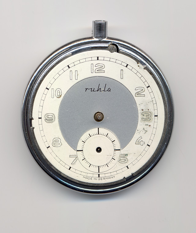 Ruhla pocket watch  (parts only)