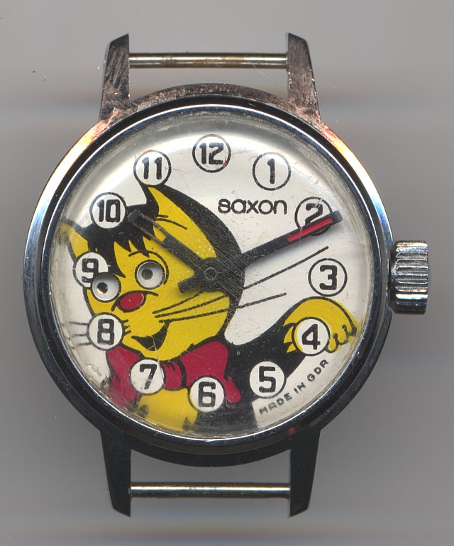 Saxon eye mover watch